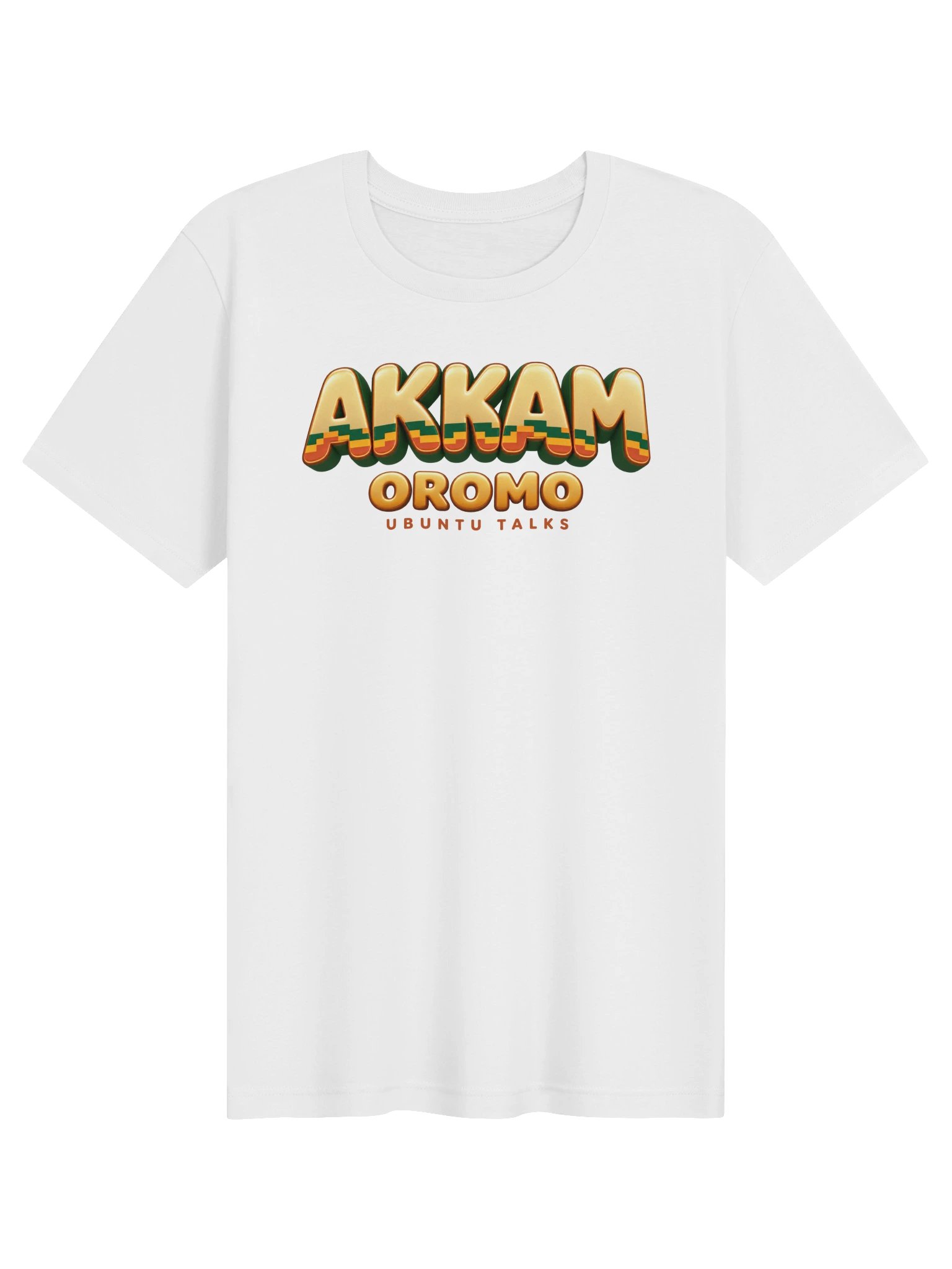 Ubuntu Talks Heritage — AKKAM | Oromo Heritage Tee product image (1)