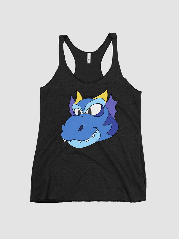 Happy Blue Dragon Women's Racerback Tank Top product image (2)