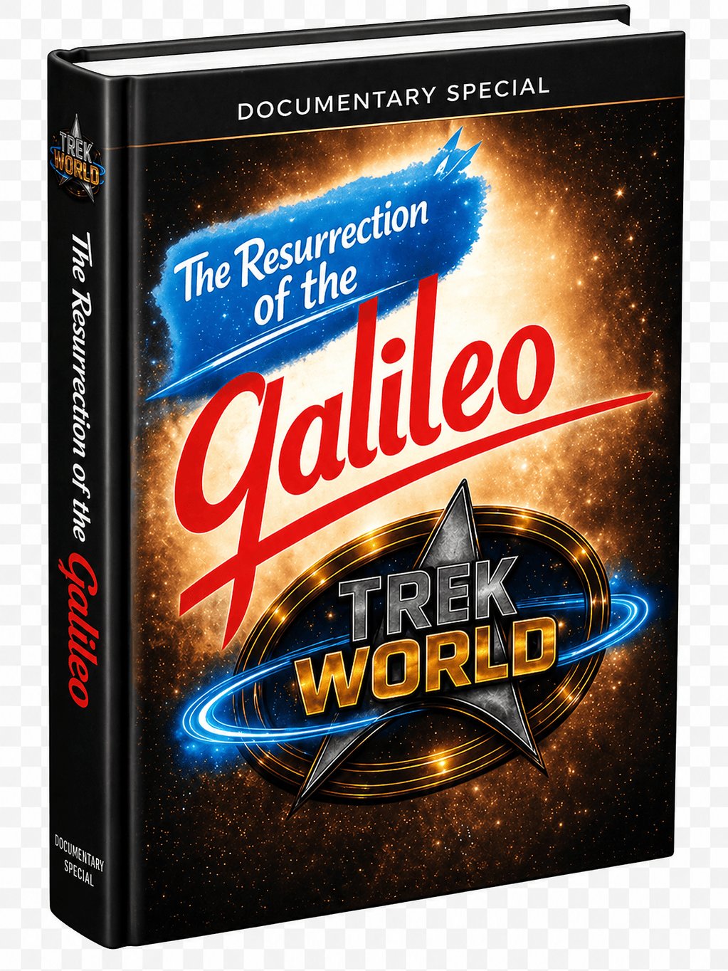 Pre-Order "The Resurrection of Star Trek's Galileo" Full Color Hardback book. product image (1)