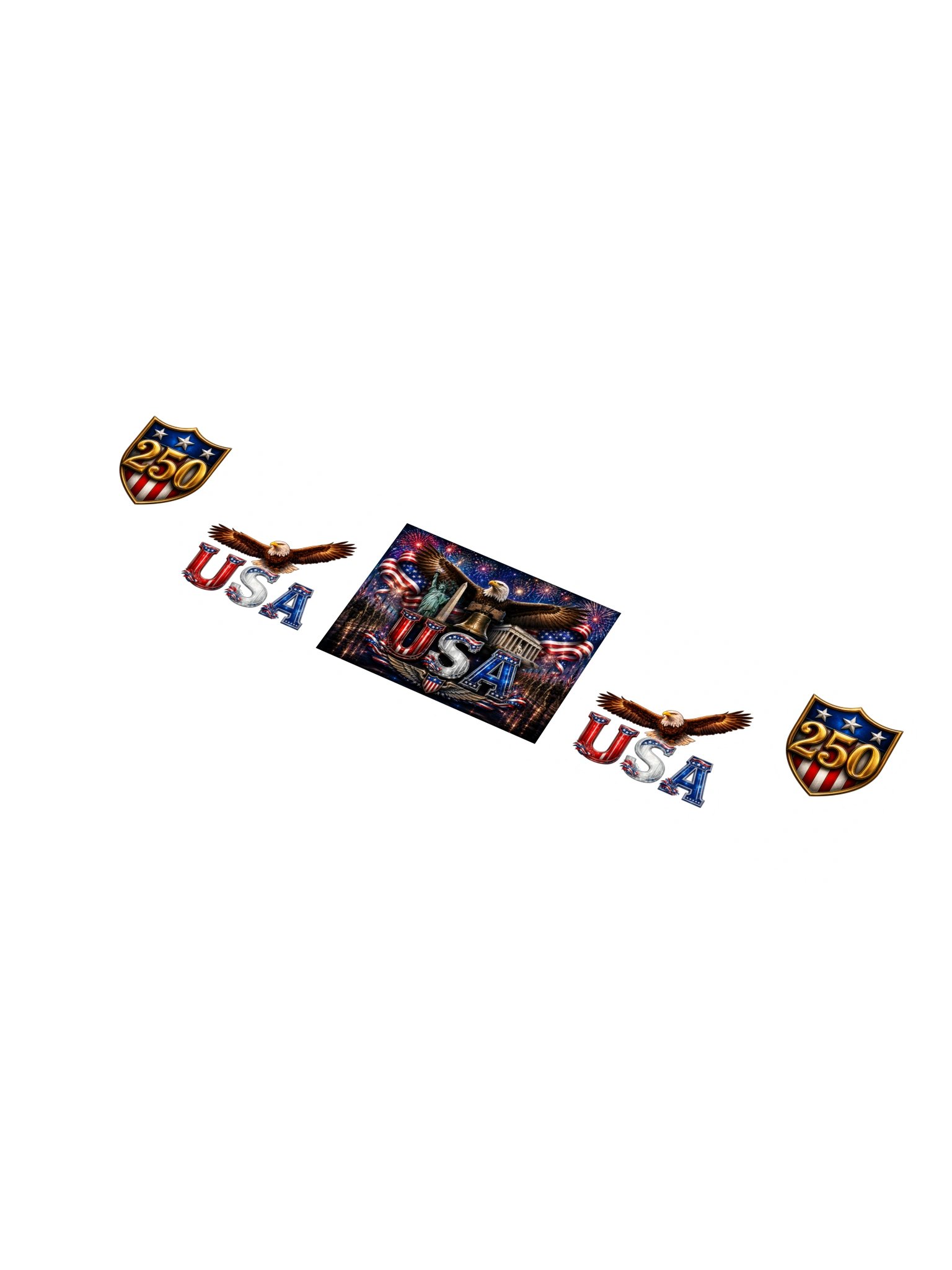 America's 250th Birthday Sticker Pack product image (2)
