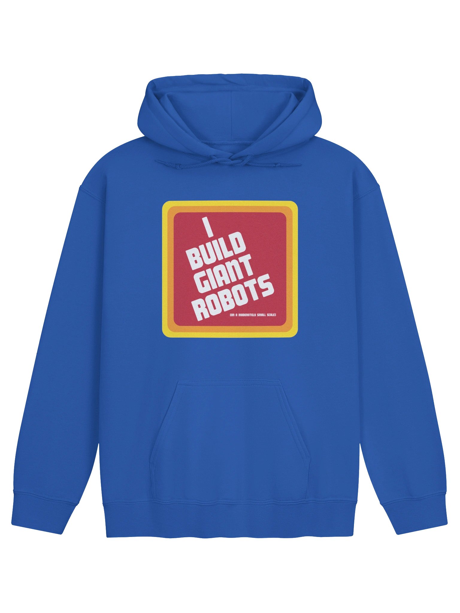 I Build Giant Robots - Retro - Hoodie product image (3)