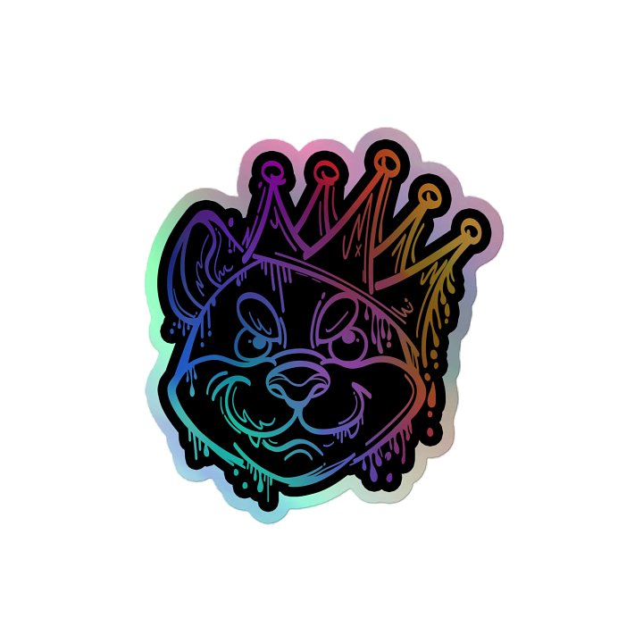 Shweedle Dog Rainbow Sticker product image (2)