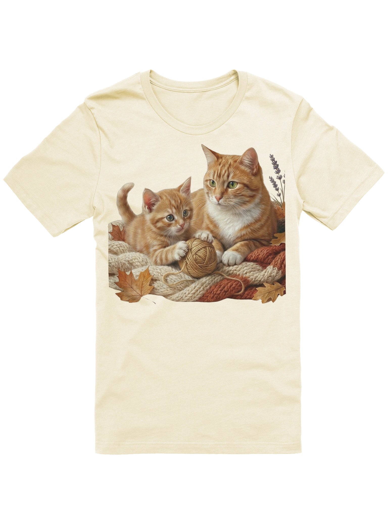 T&S Cozy Autumn Cats T-Shirt product image (1)