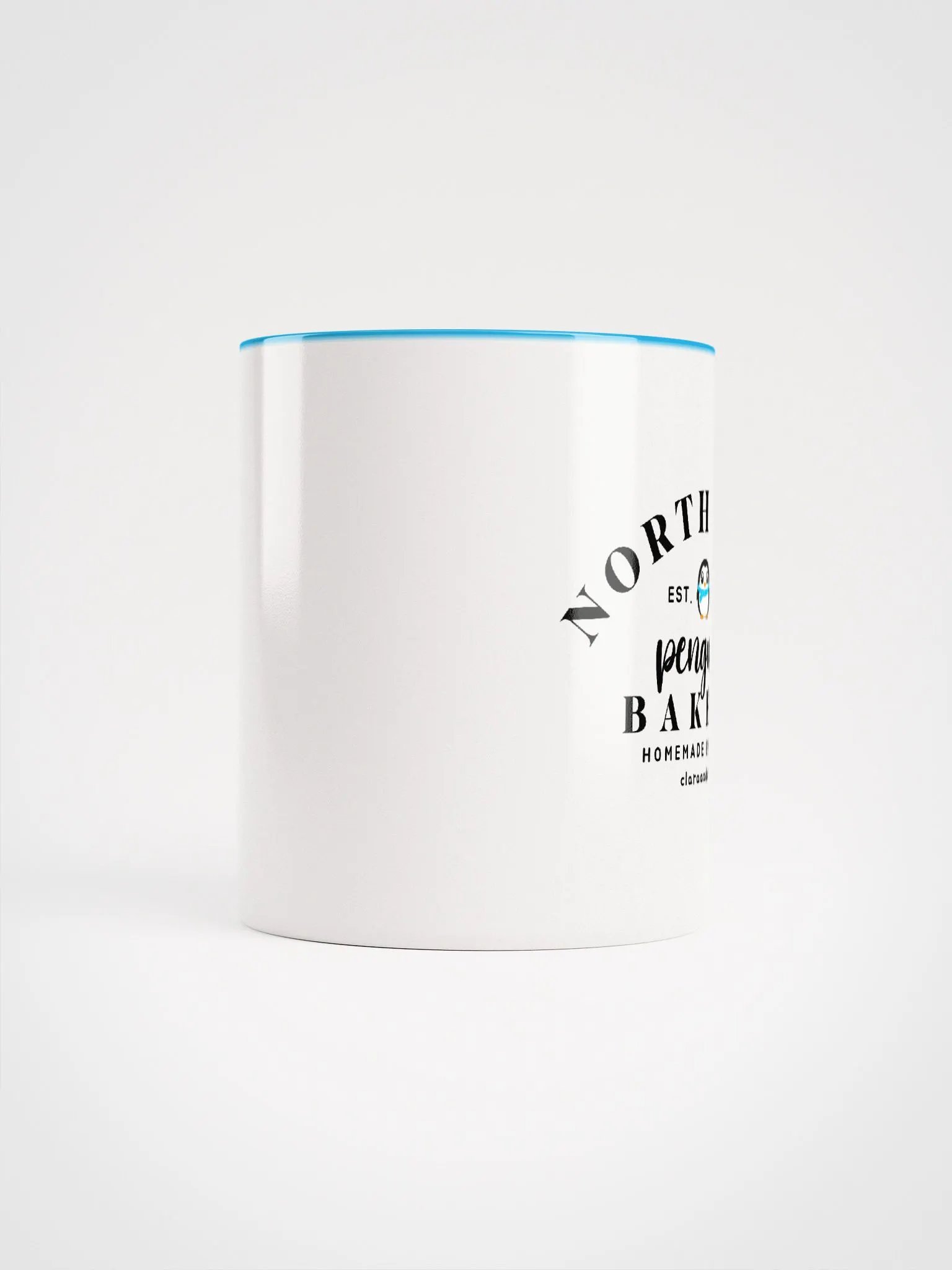 Penguin Bakery Blue Mug product image (5)