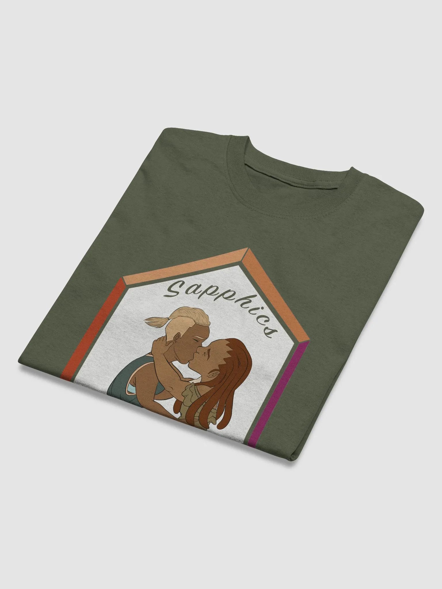 05 Sapphics Only Cotton Tee product image (29)