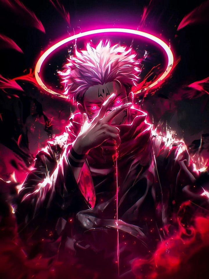 Sukuna Metal Print product image (1)