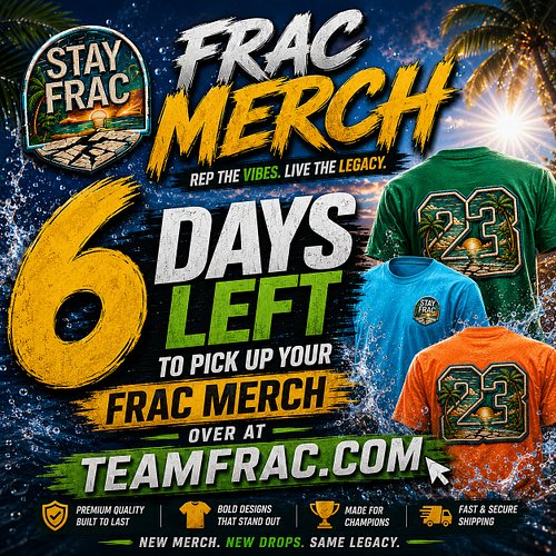 6 days left to pick up your Summer Splash shirt from TeamFrac.com before it goes into the Vault. #gamingcommunity @fourthwall...
