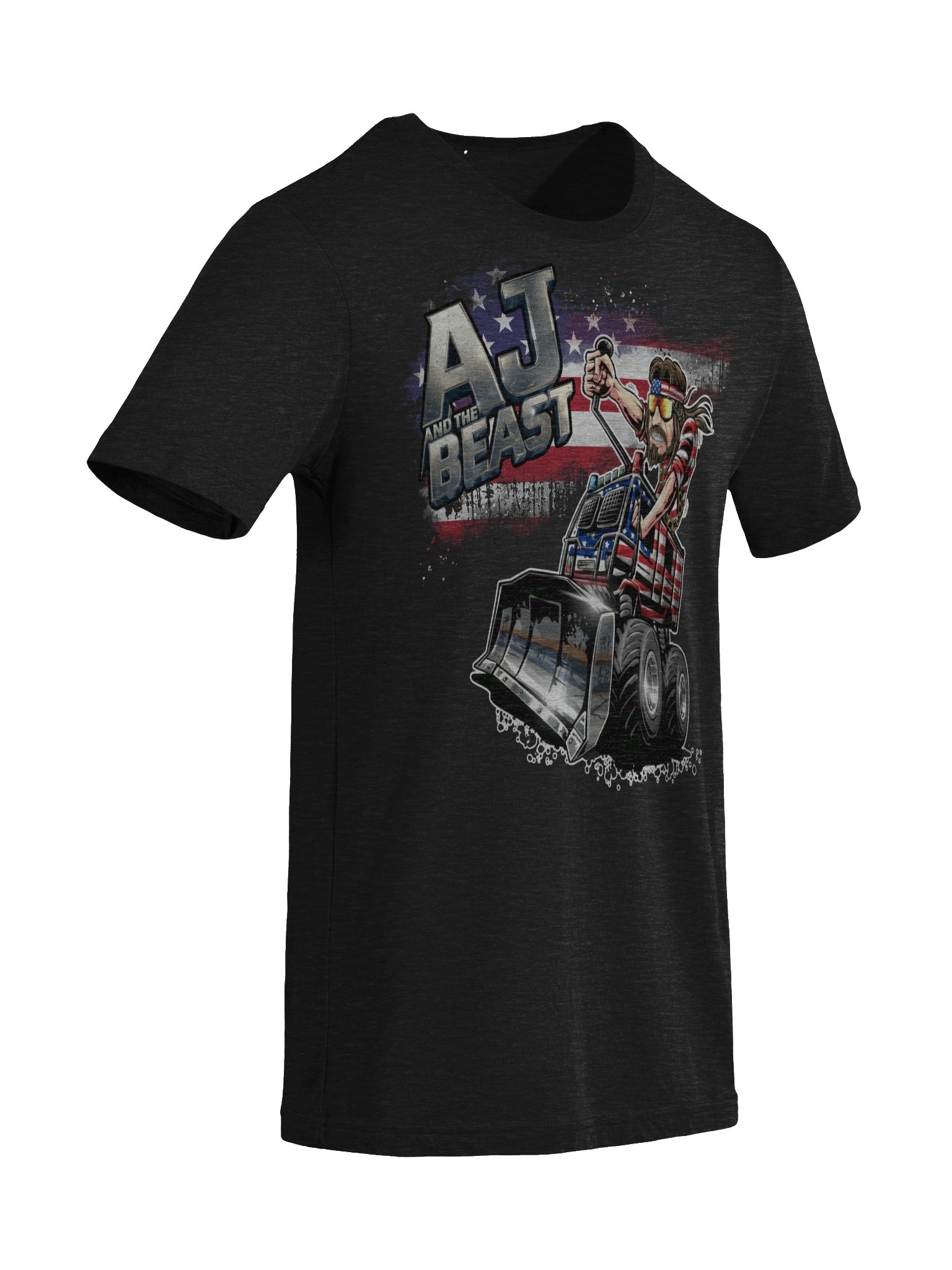 Bella+Canvas Triblend Short Sleeve T-Shirt : AJ and the BEAST : USA product image (80)