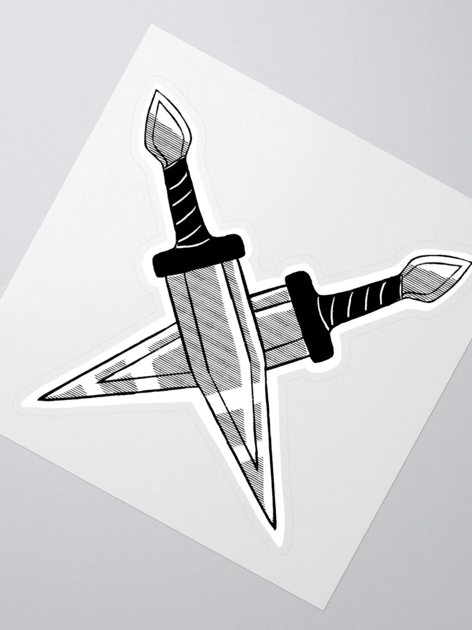 Skai Black & White Symbol Sticker product image (2)