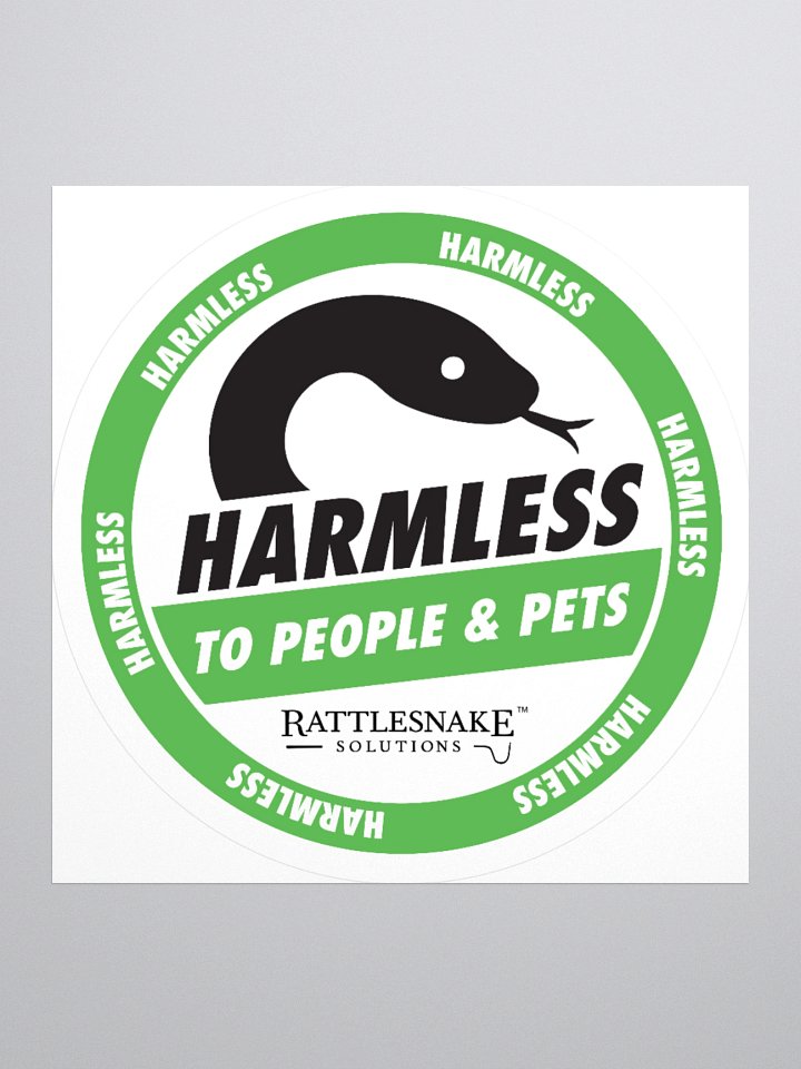 Harmless: Snake Sticker product image (1)