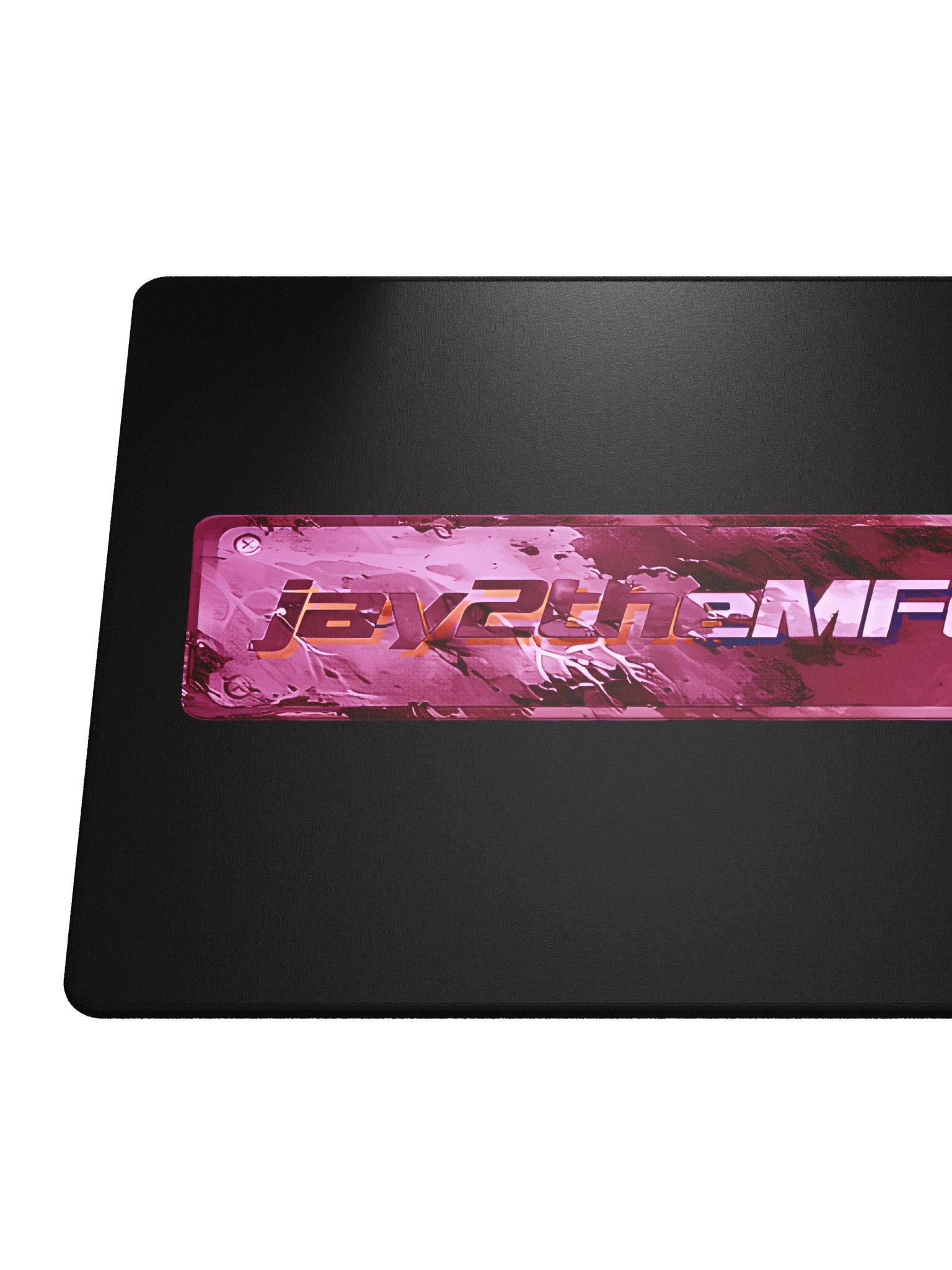 Jay Mouse Pad Pink Logo product image (1)