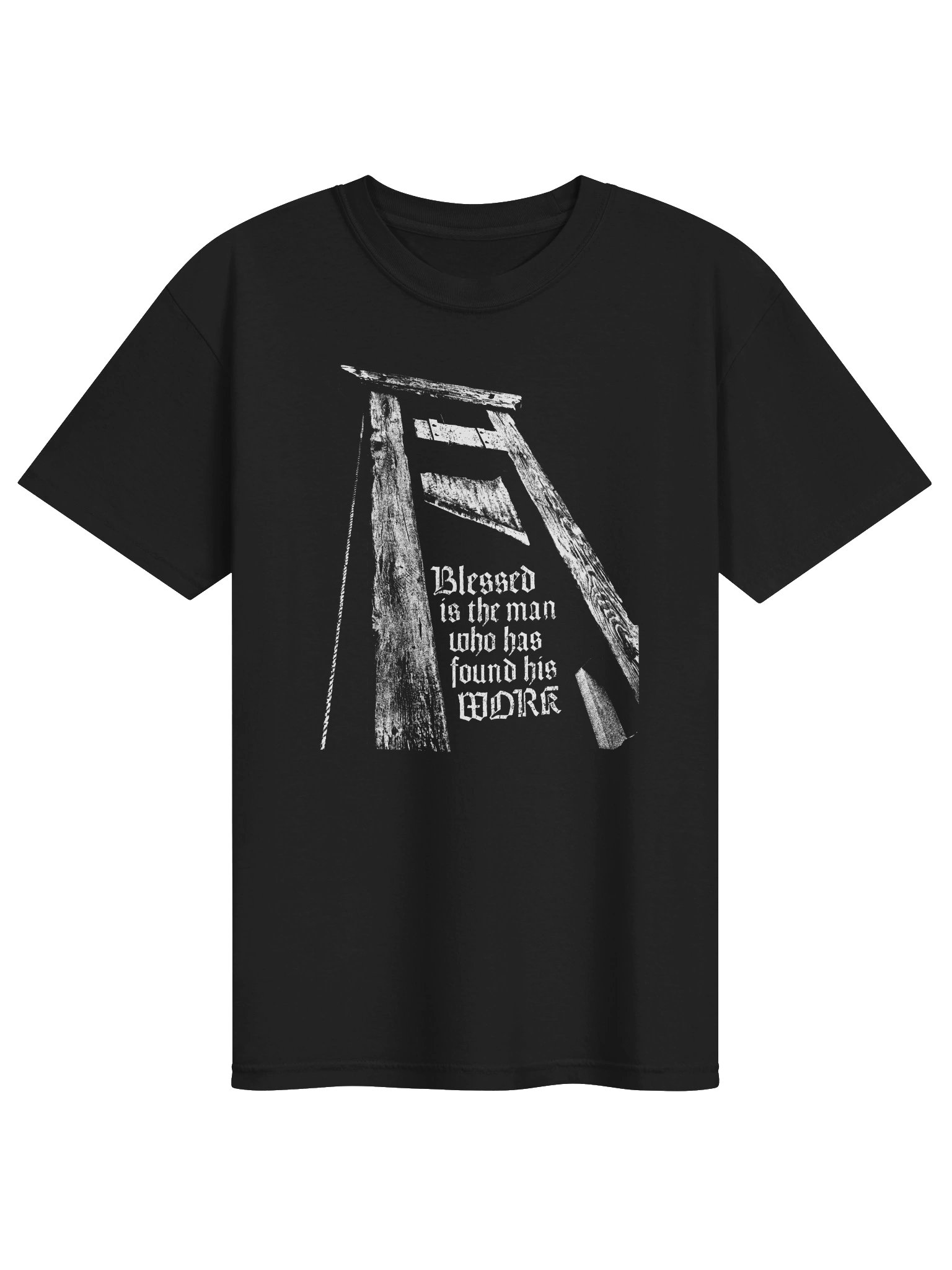BLESSED IS THE MAN SHIRT BACKPRINT product image (1)