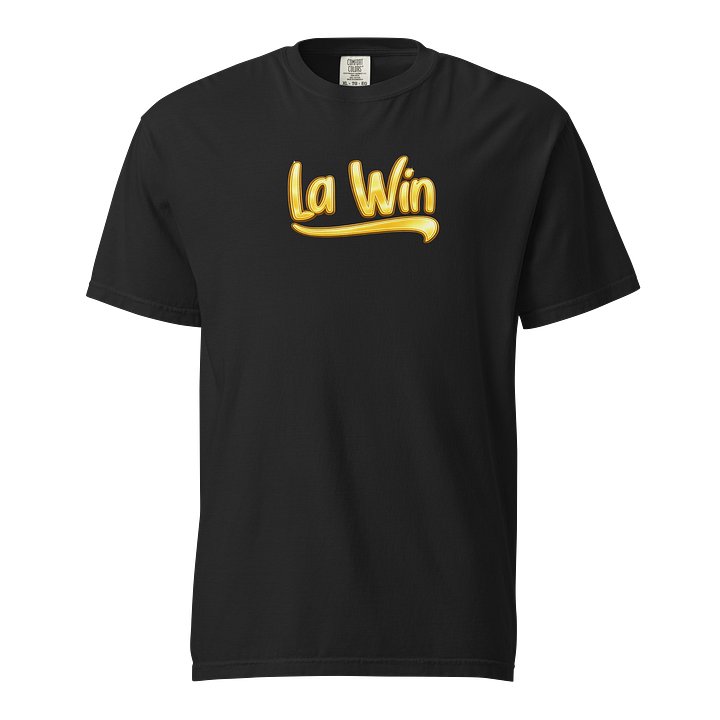 T-Shirt noir « La Win » gold product image (1)