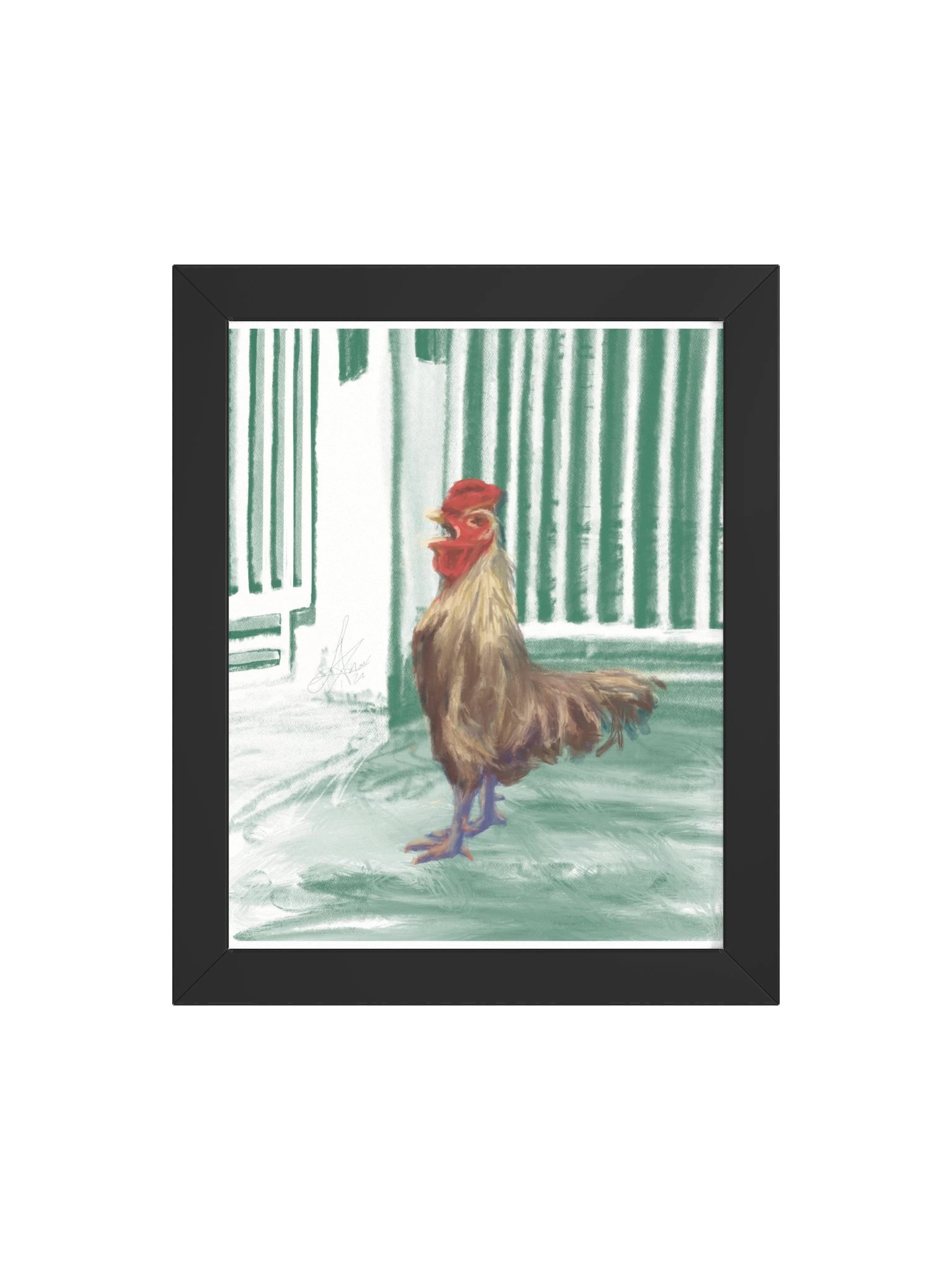 Buen Dia! Gritó El Gallo— Framed Art Print product image (4)