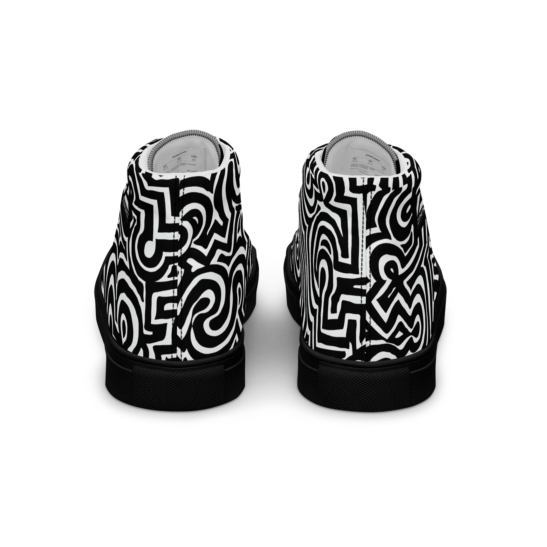 Optical Allusion Men's High Top Sneakers product image (4)