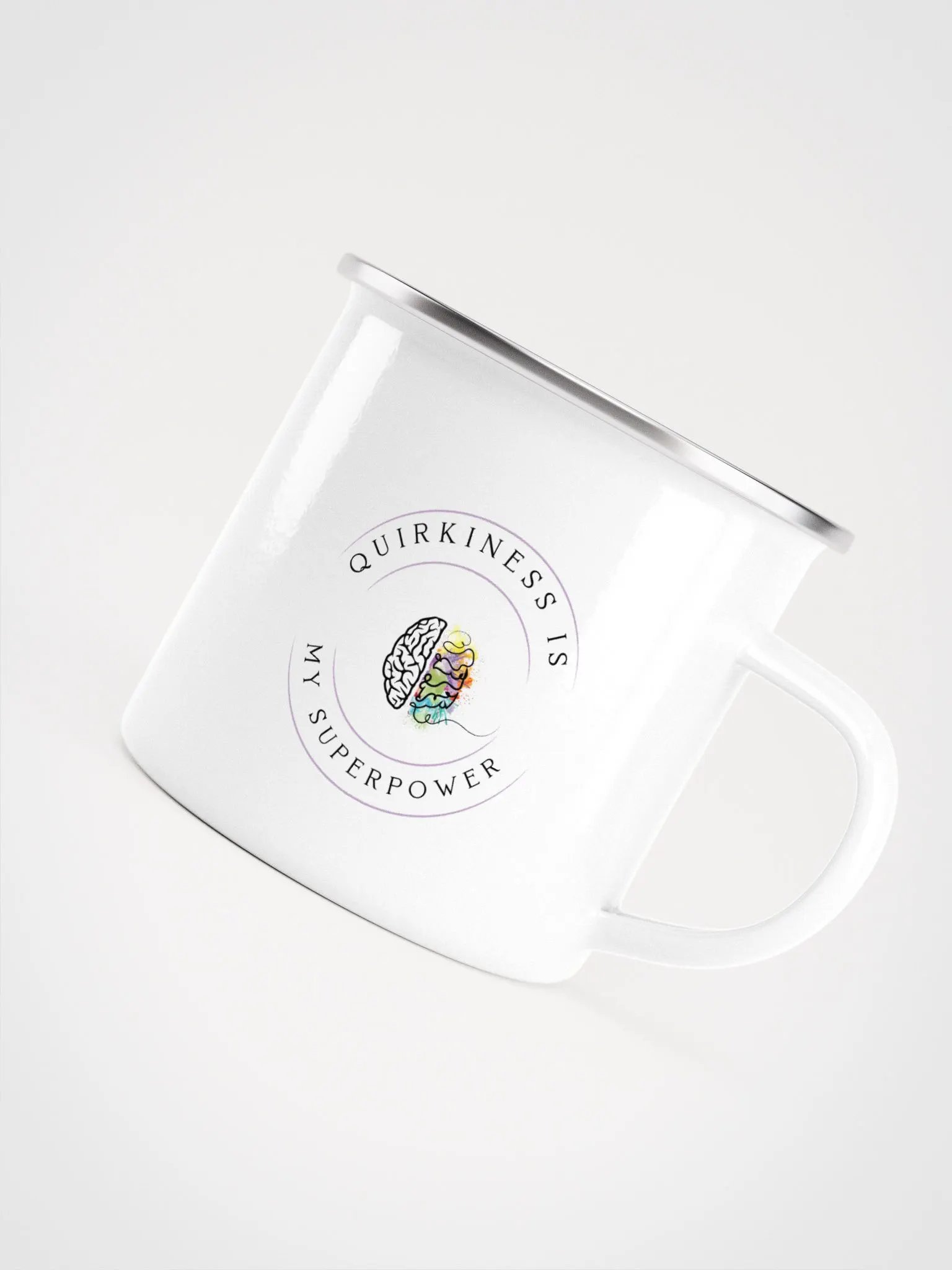 Enamel Mug - Quirkiness is my Superpower product image (5)