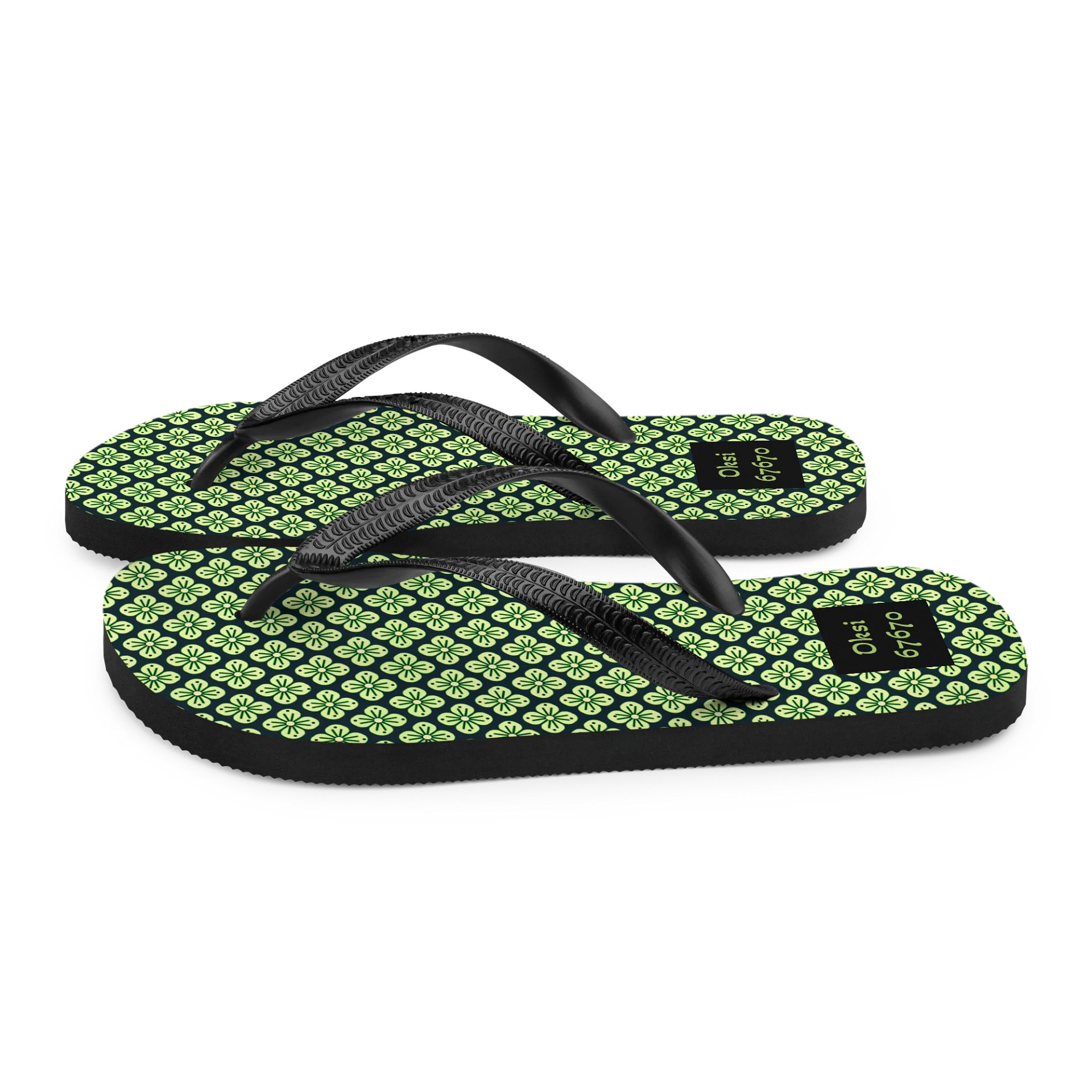 Symmetrical Bloom Flip-Flops product image (5)