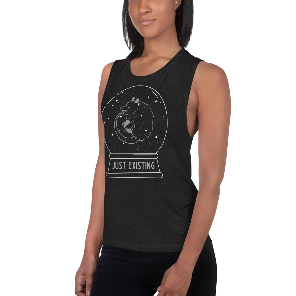 Just Existing flowy tank top product image (3)