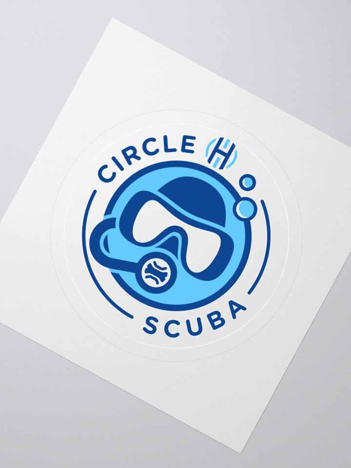 Circle H Scuba Sticker product image (3)