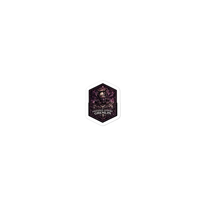 Emotional Support Gremlin Sticker product image (1)
