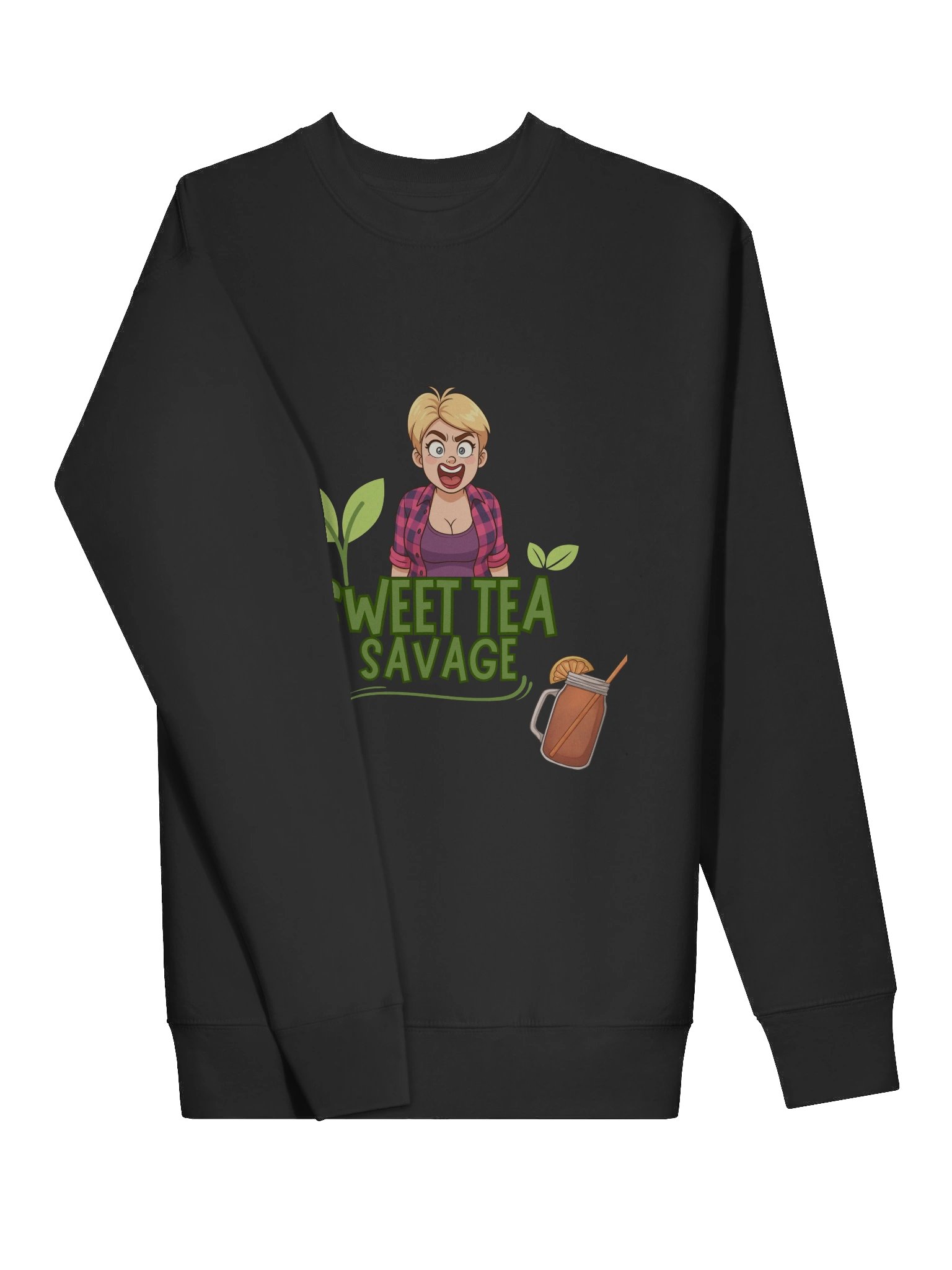 Sweet Tea Savage Unisex Sweatshirt 🍹💄 product image (23)