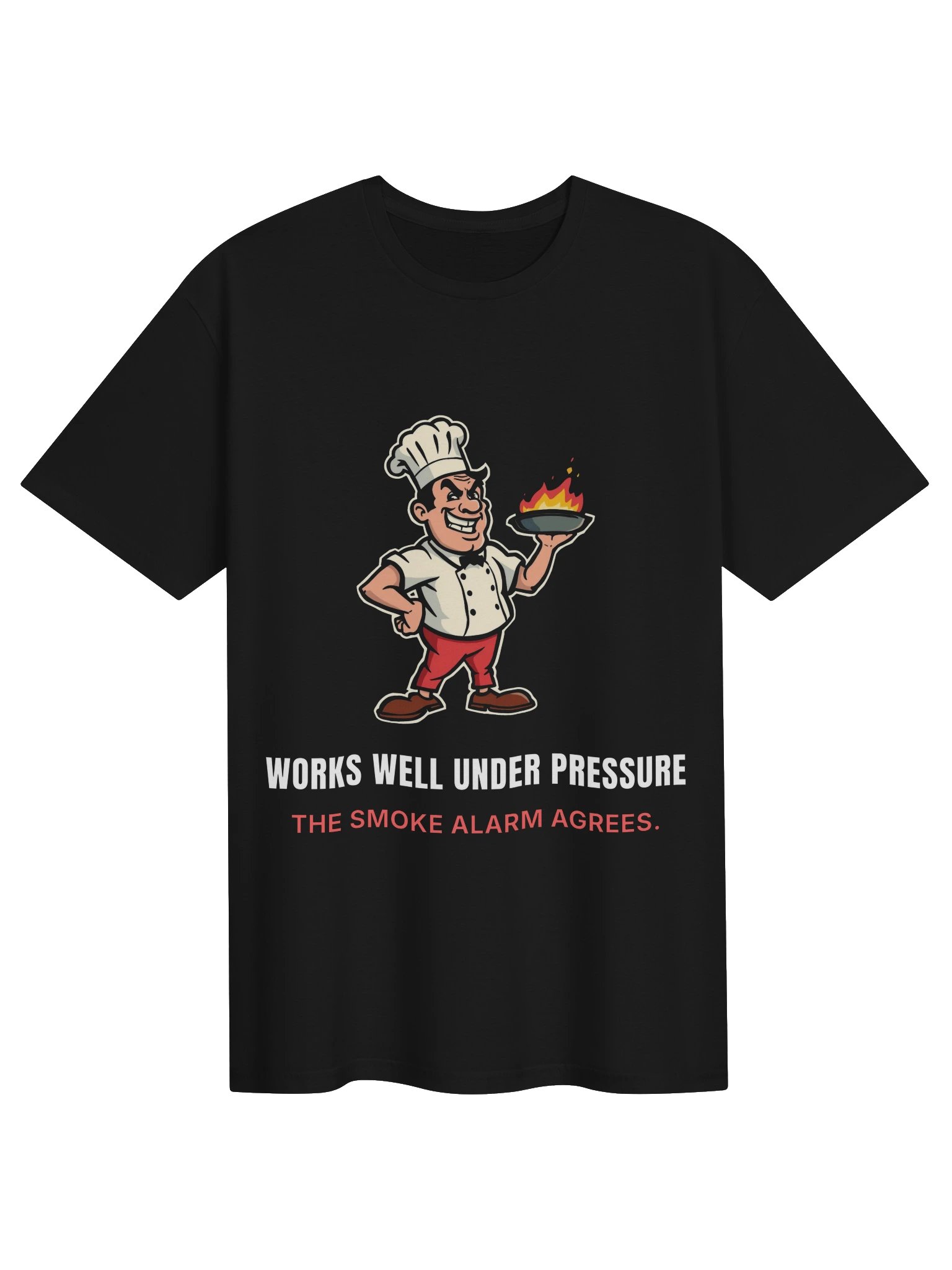 Funny Line Cook Shirt – Works Well Under Pressure product image (1)