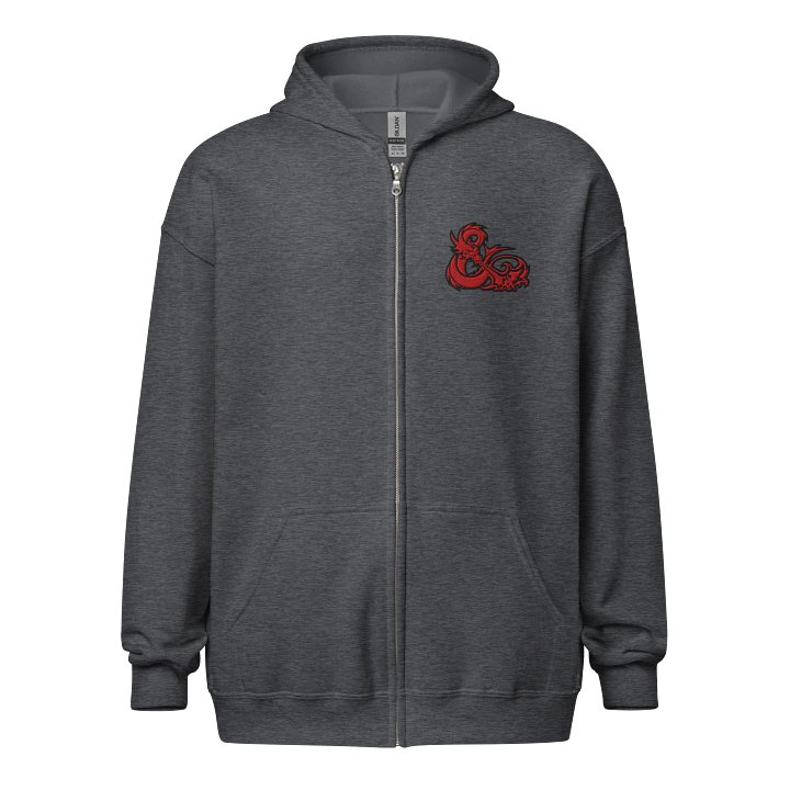 ELFSAR PLAYS ZIP HOODIE Adventurers & Legends on back product image (2)