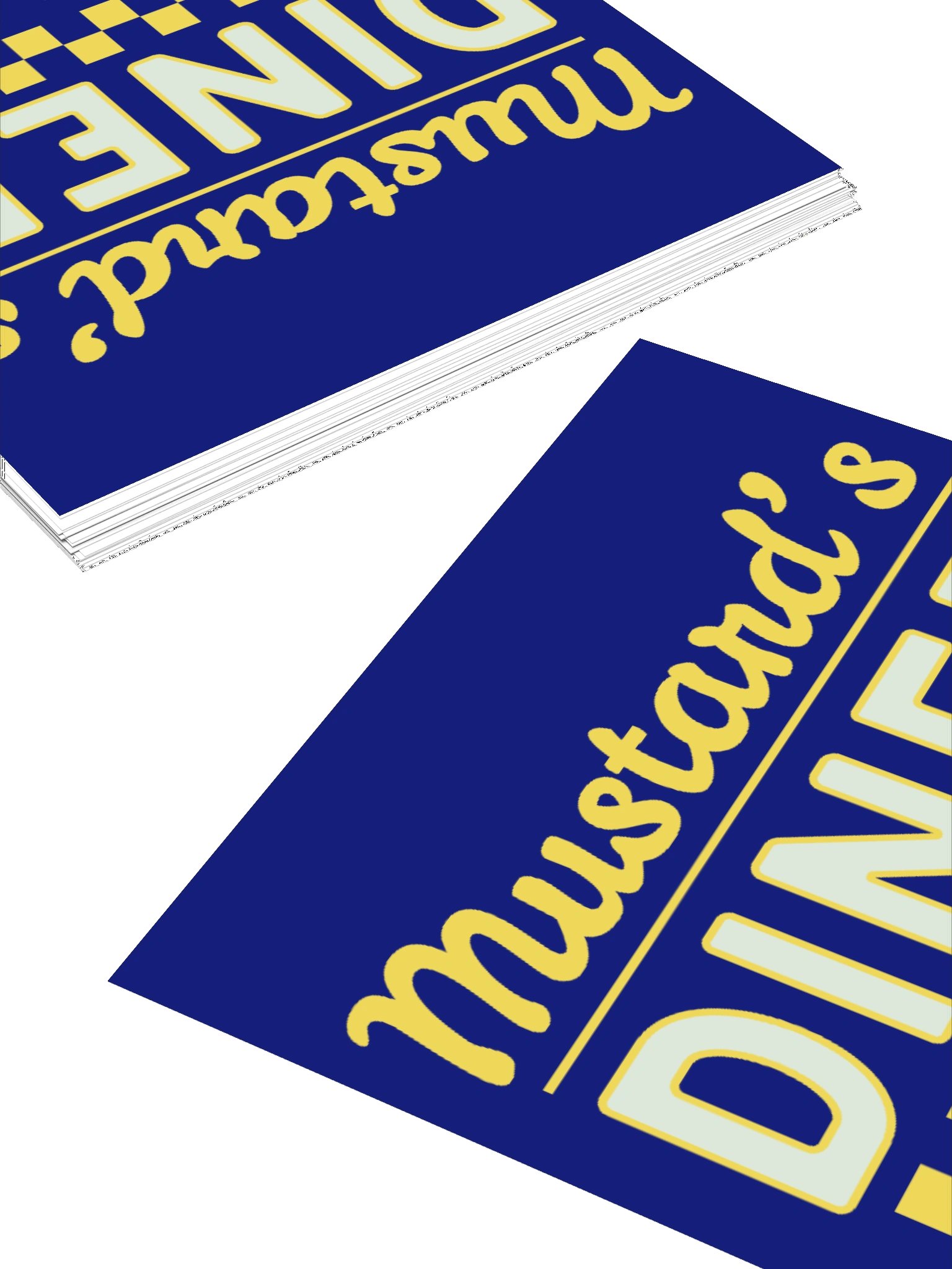 Mustard's Diner Sticker product image (5)