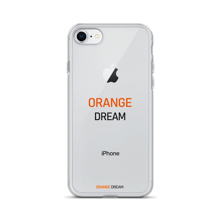 Chase the Chill Clear Apple iPhone Case product image (1)