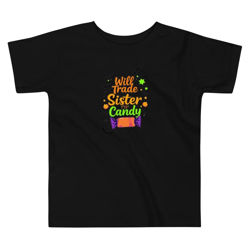 Will Trade Sister For Candy Toddlet T-shirt product image (3)