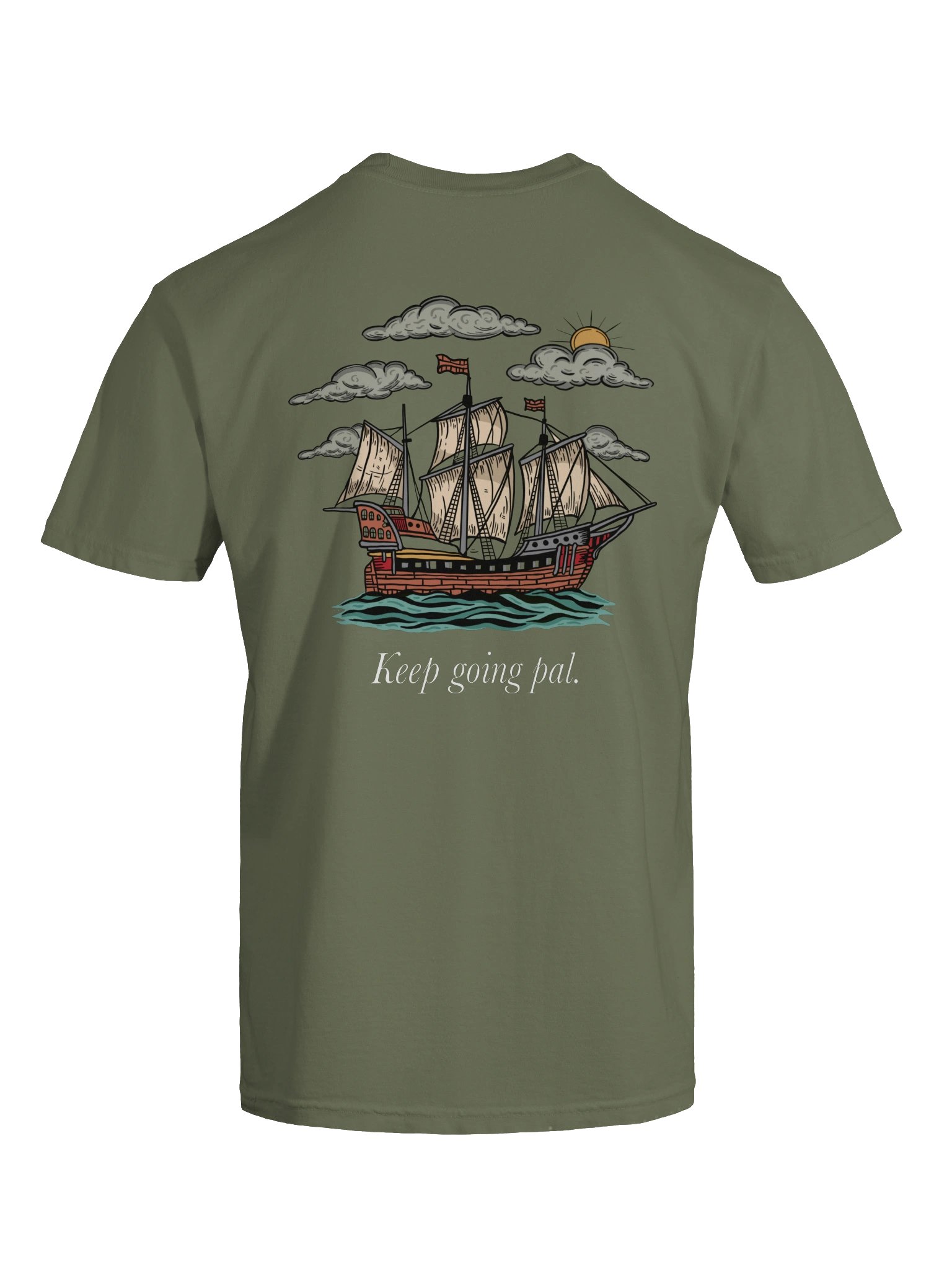 "Keep Going Pal." Tee product image (7)