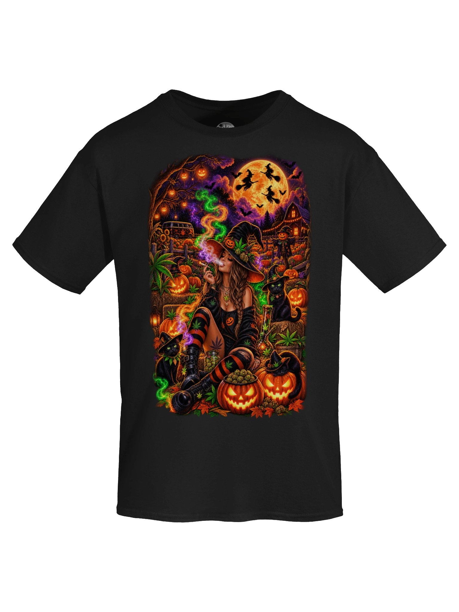 Halloweed Witch Graphic Tee product image (5)