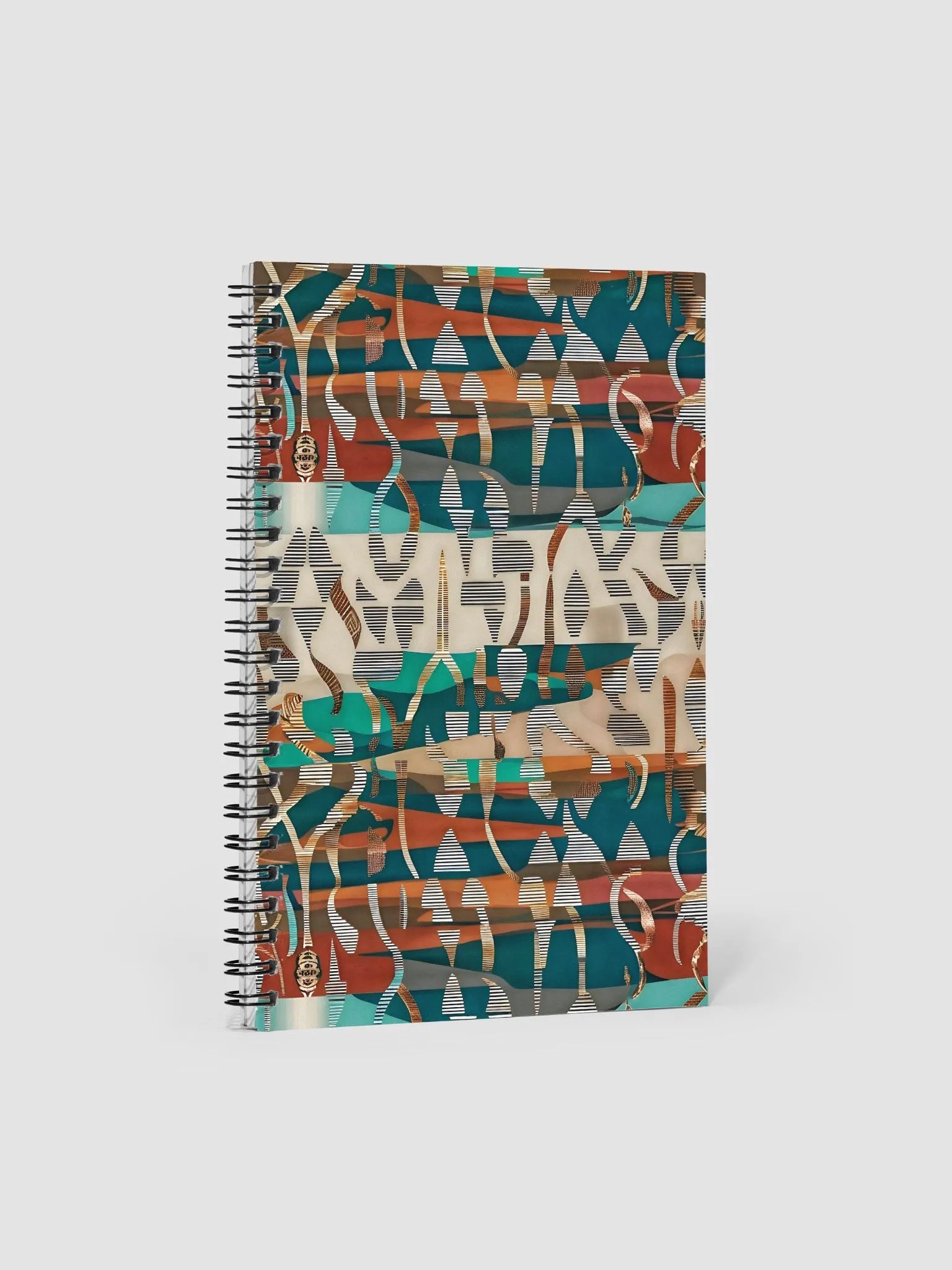 Mayan Inspired Abstract Art Spiral Notebook product image (3)