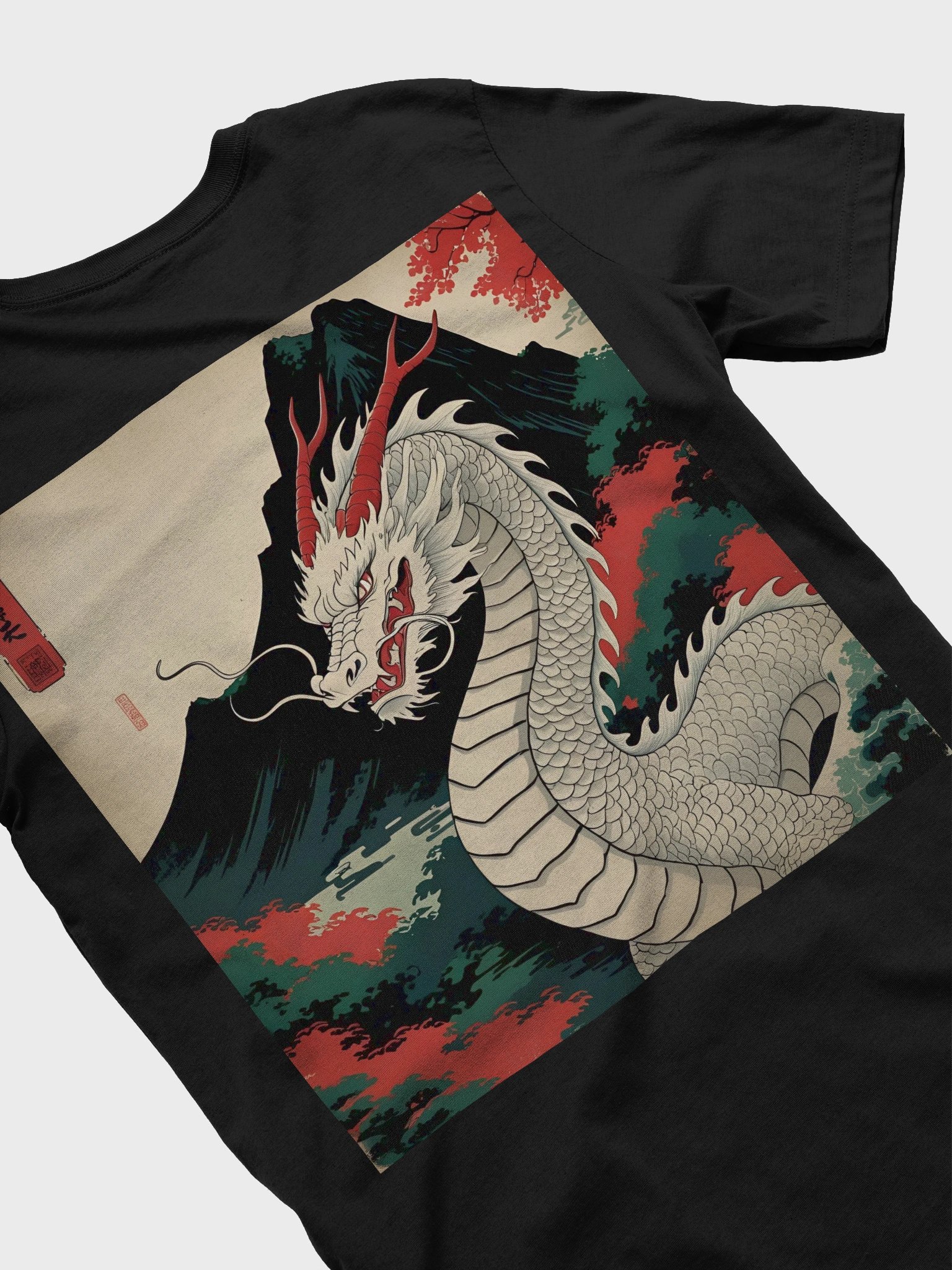 Ryoshin - Shiro no Ryū (White Dragon), Ancient Ryū Collection, T-Shirt, Back Design product image (6)