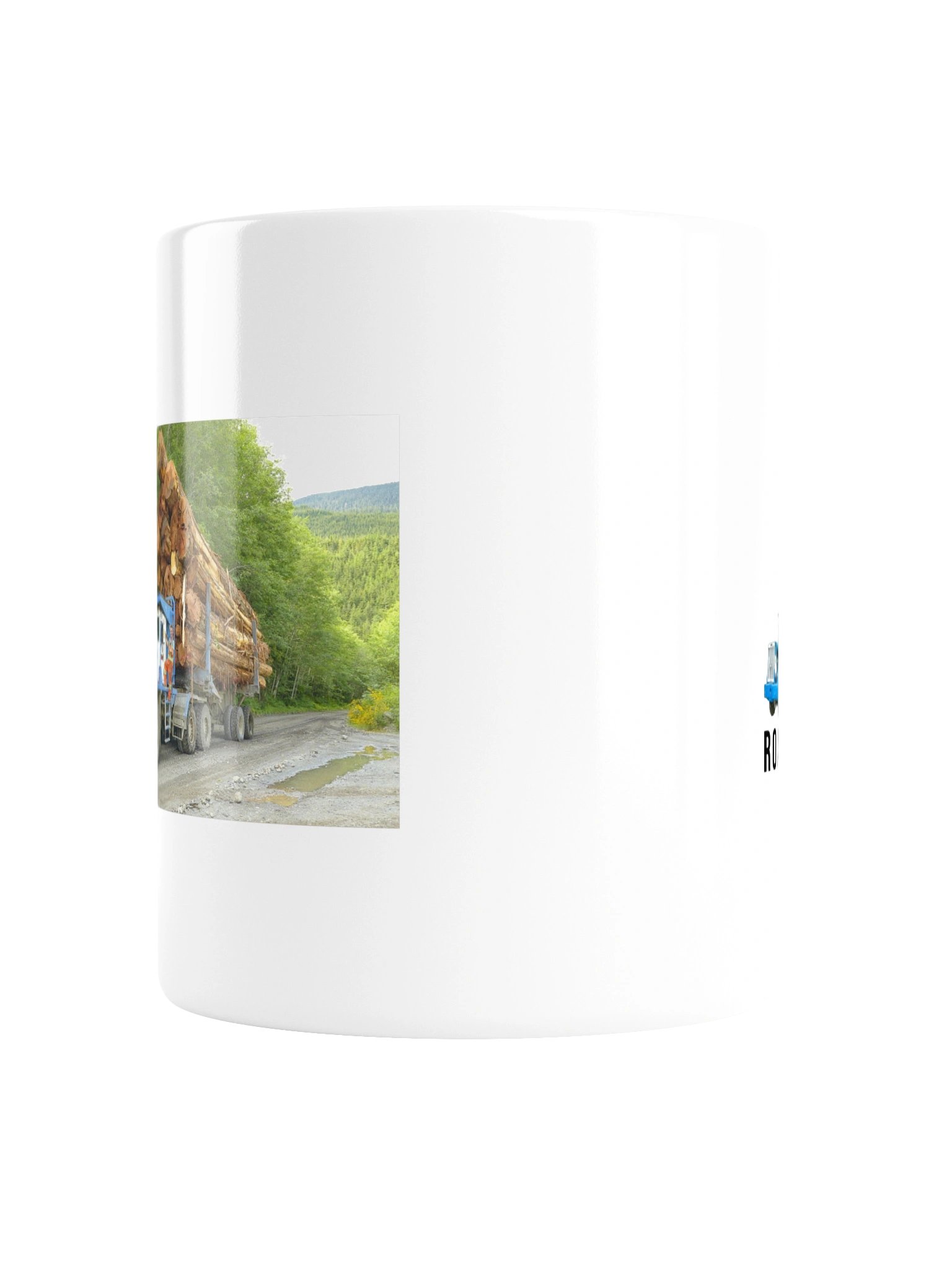 Road Rail Marine mug. Episode 24 Challenger truck and driver. product image (2)