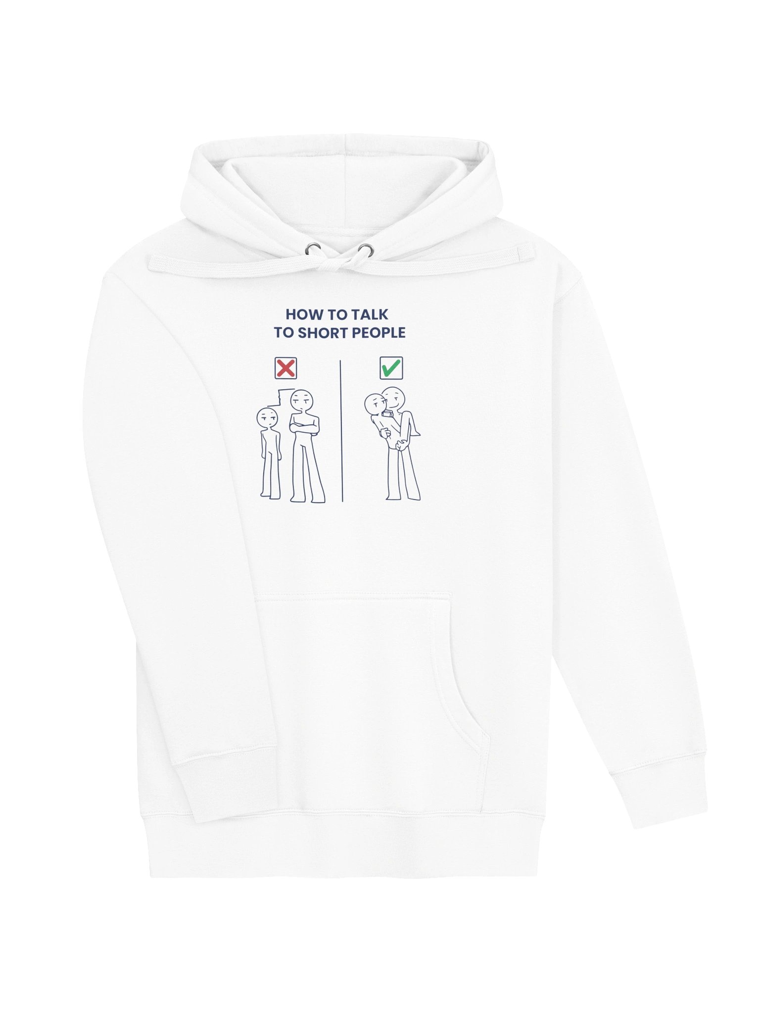 How To Talk To Short People Funny Graphic | Sarcastic Meme product image (3)