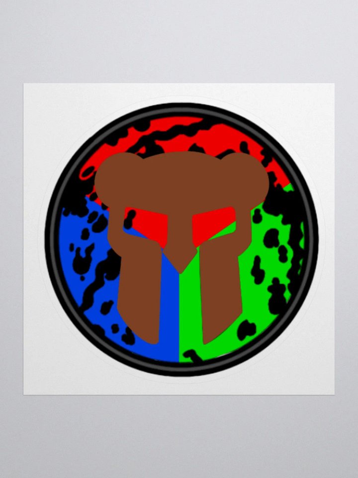 Spartan Monkey head Sticker product image (2)