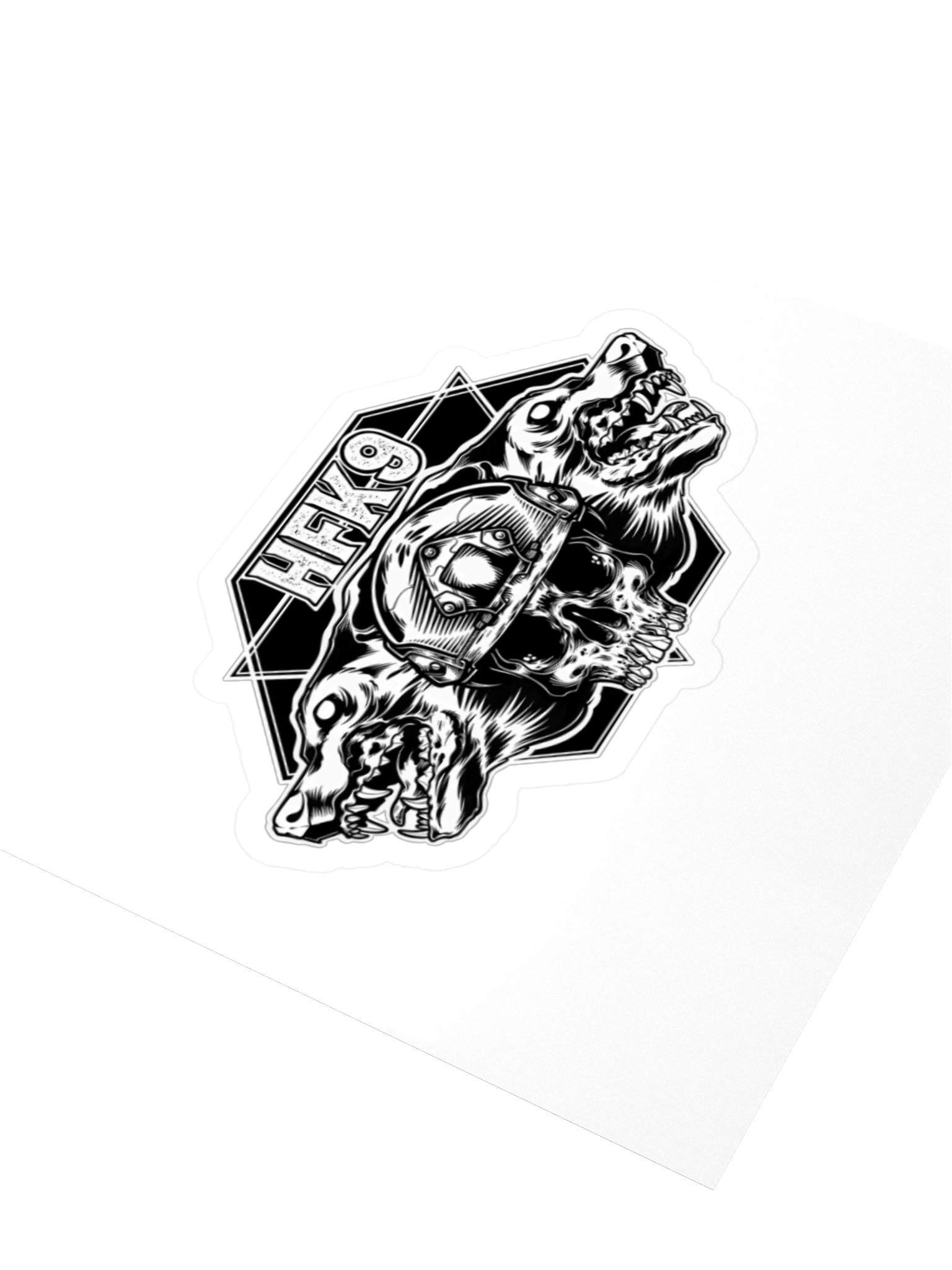 HFK9 Skull / K9 Logo Sticker product image (3)