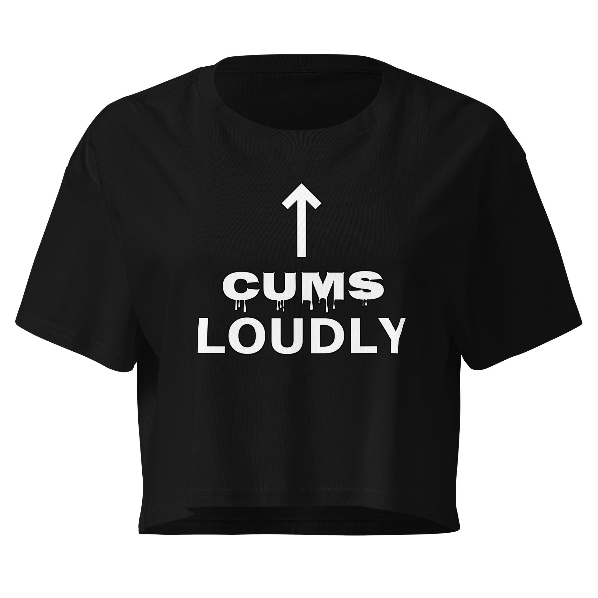 Cums Loudly Crop product image (1)