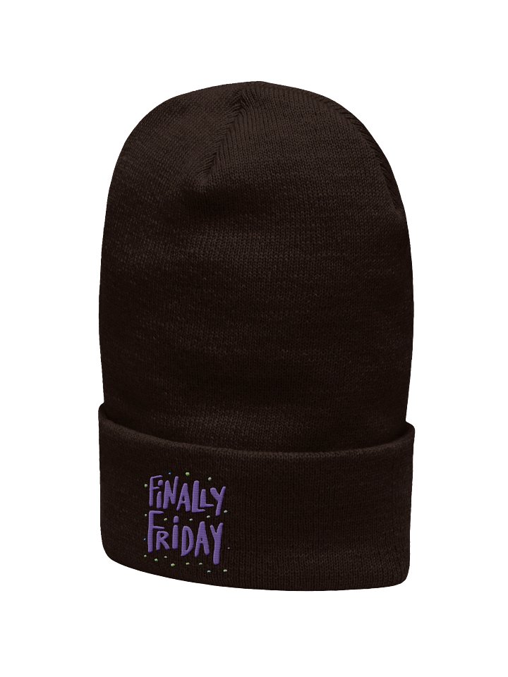Finally Friday Cuffed Beanie product image (2)