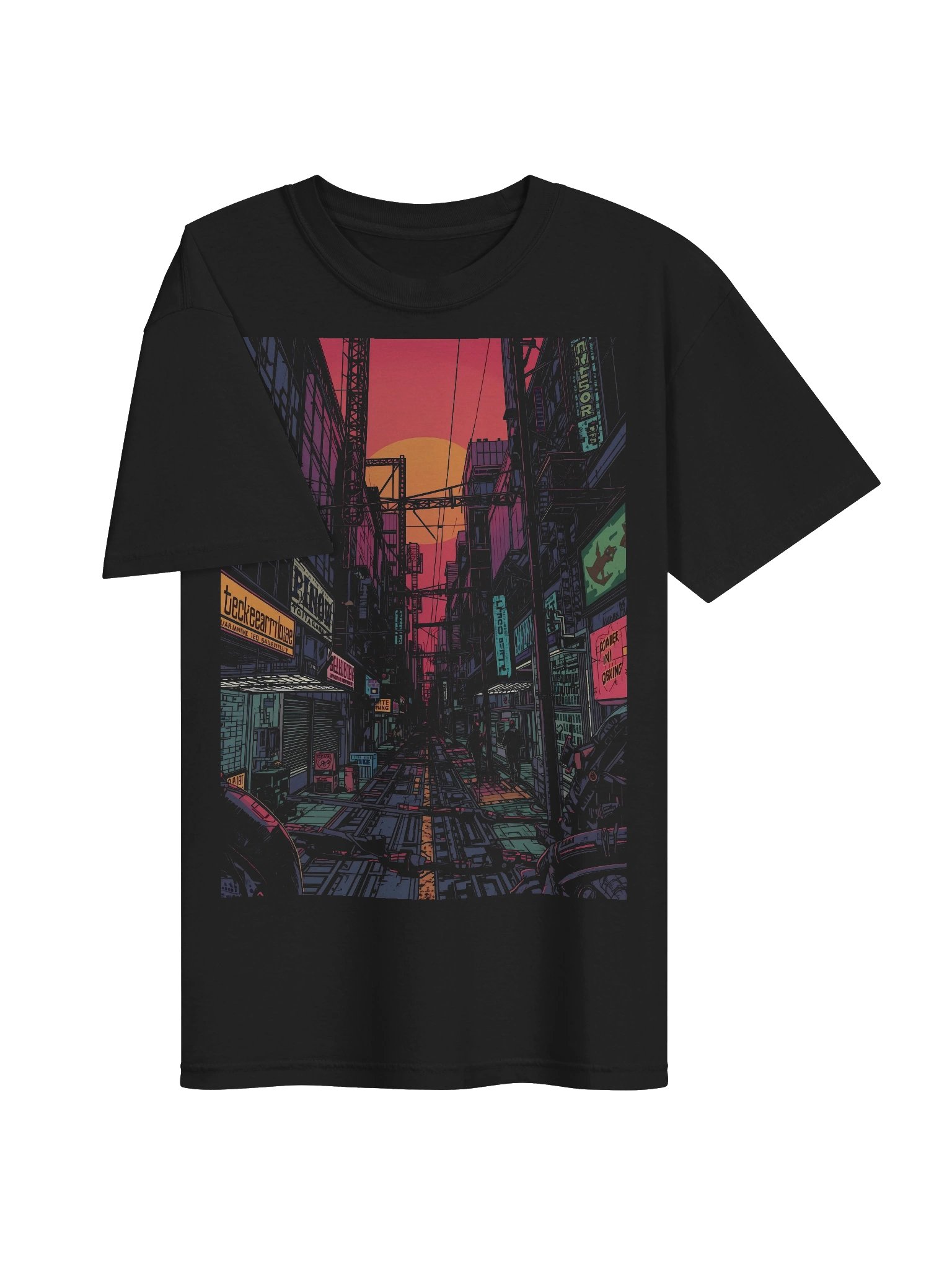 Neon Underworld Heavyweight T-Shirt product image (6)