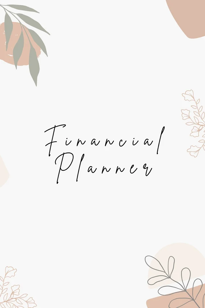 Boho Financial Planner Template | Boho Budget Planner Template product image (1)