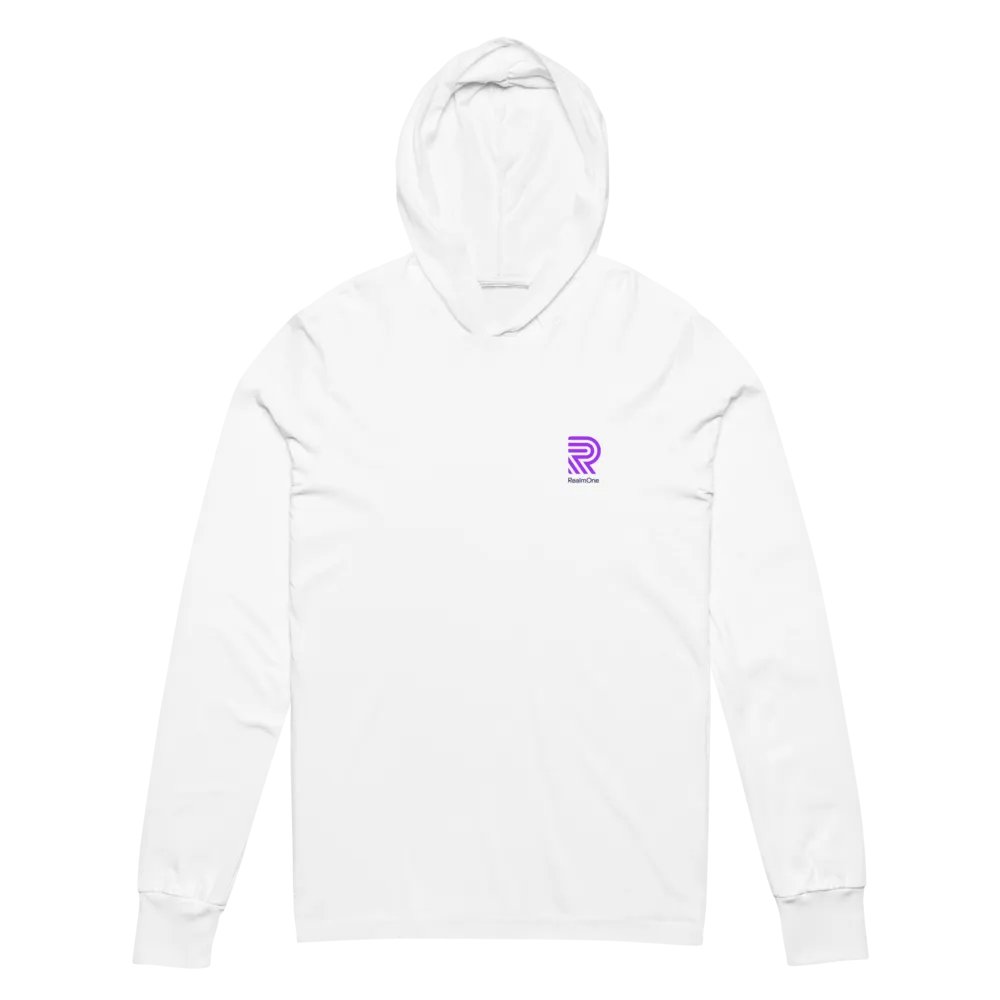 RO Bella + Canvas Waterfall Long Sleeve Hooded Tee (BACK PRINT) product image (3)