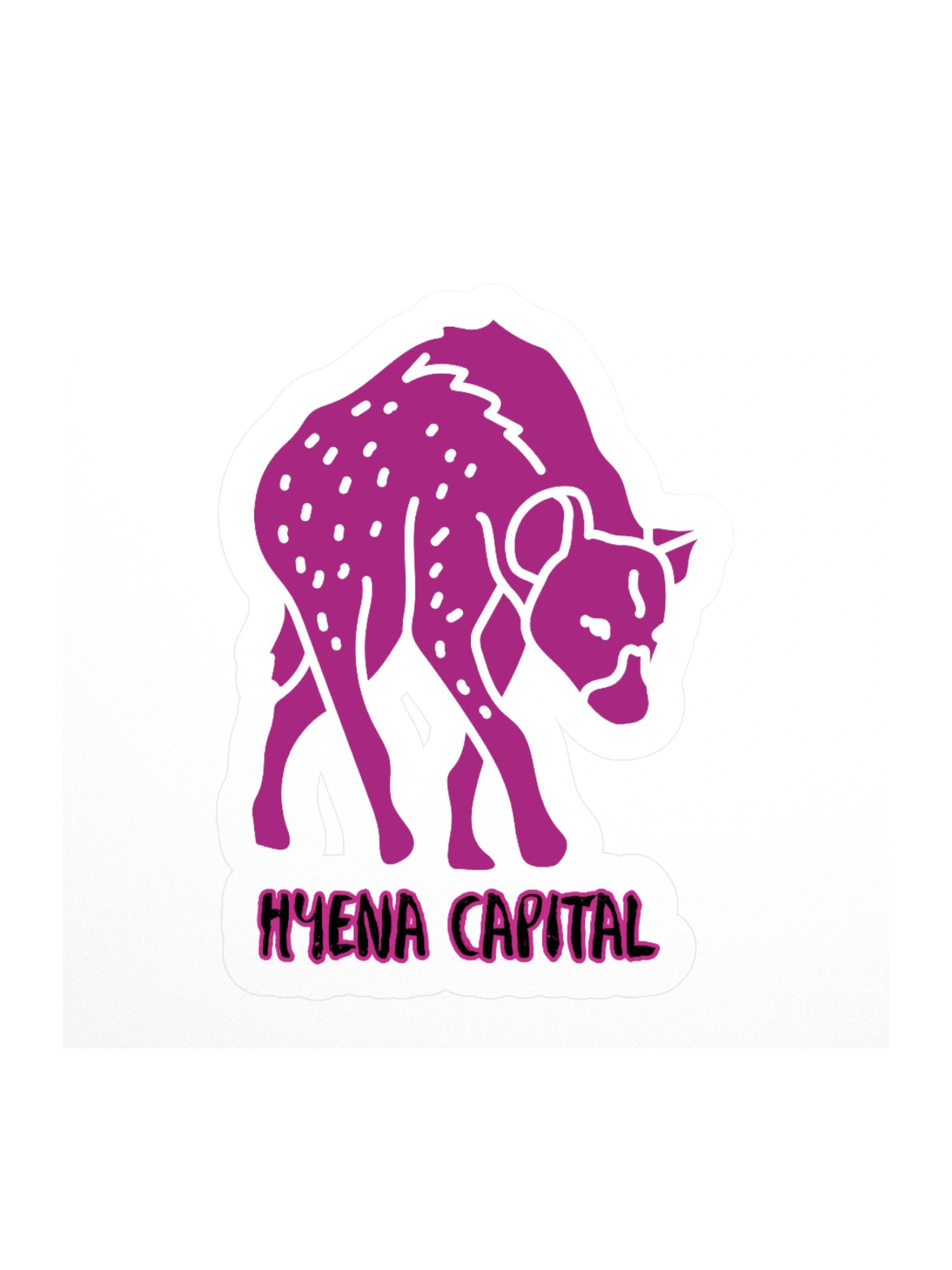 Hyena Capital Kiss Cut Stickers product image (1)