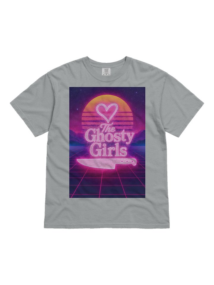 Neon Horizon Heart T-Shirt product image (2)