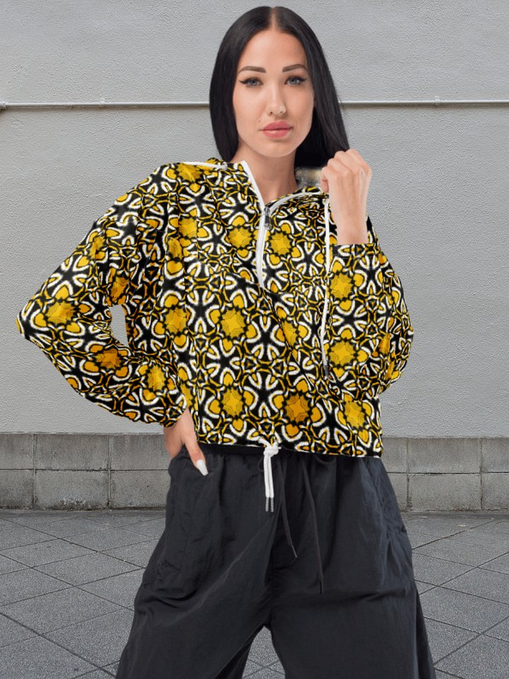 Symmetry in Bloom Windbreaker product image (2)