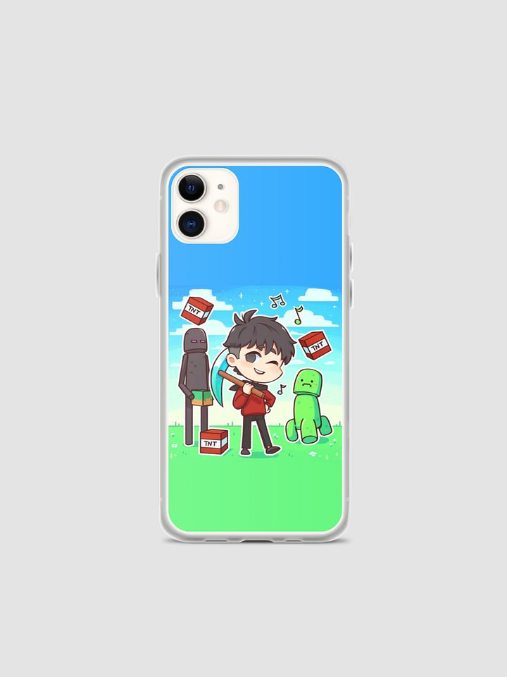 Minecraft number one] Clear Case for iPhone® product image (1)