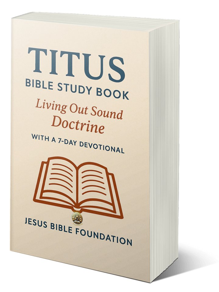 Titus Bible Study Book: Living Out Sound Doctrine With A 7 Days Devotional product image (1)