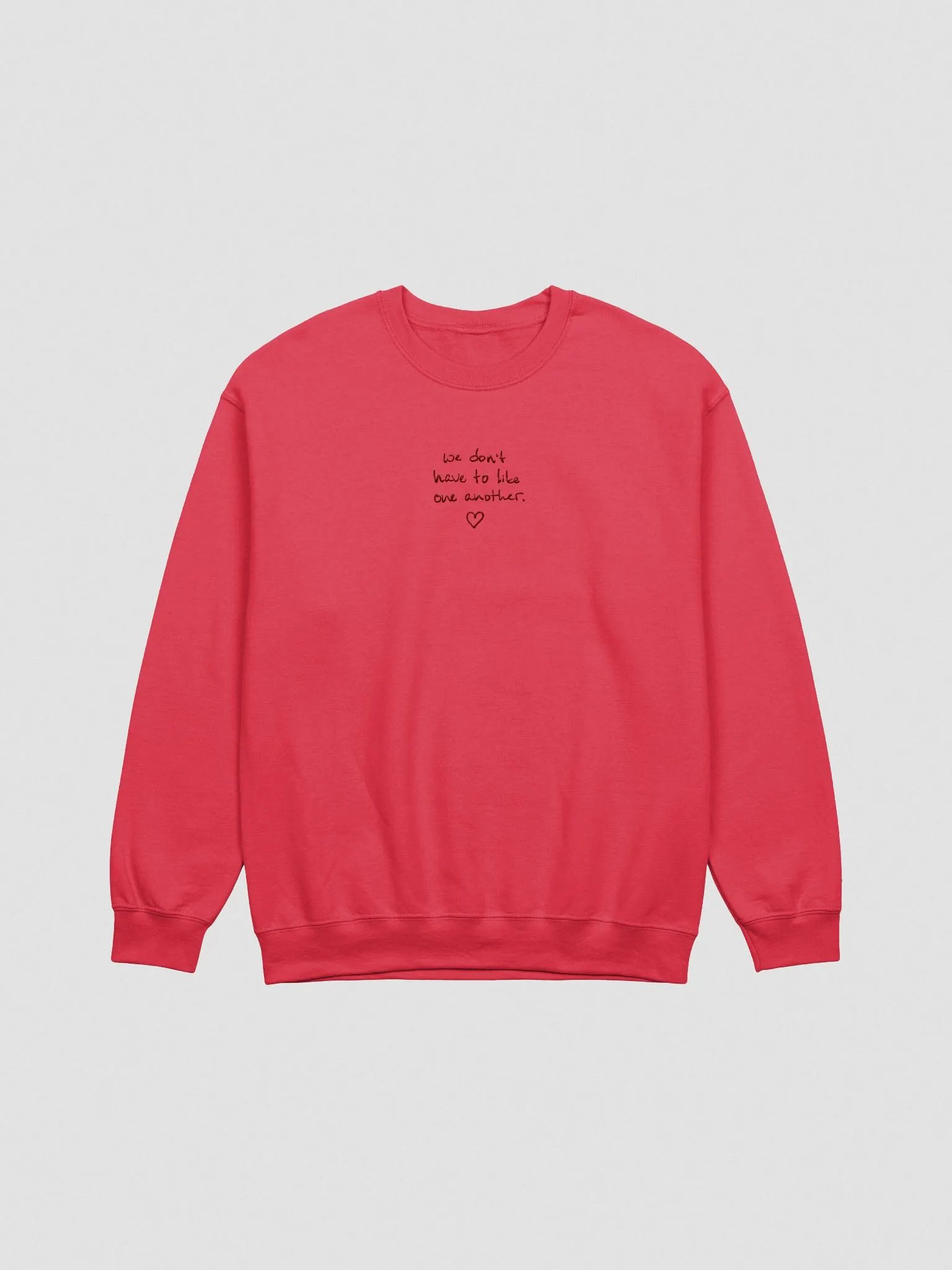 ONE ANOTHER (maroon) embroidered crewneck product image (2)