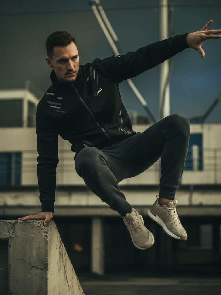 Manifest Black Track Jacket product image (3)